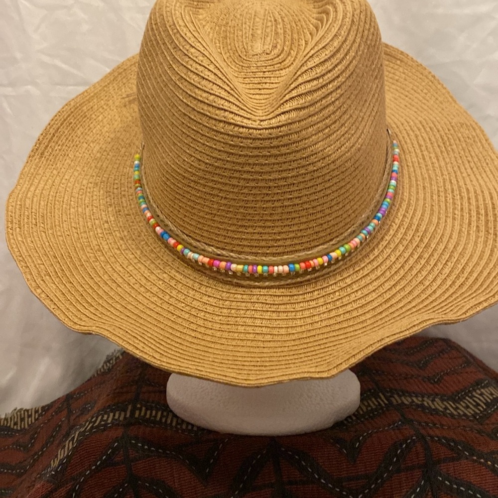 Beaded Band Western Hat - Picture 2 of 7